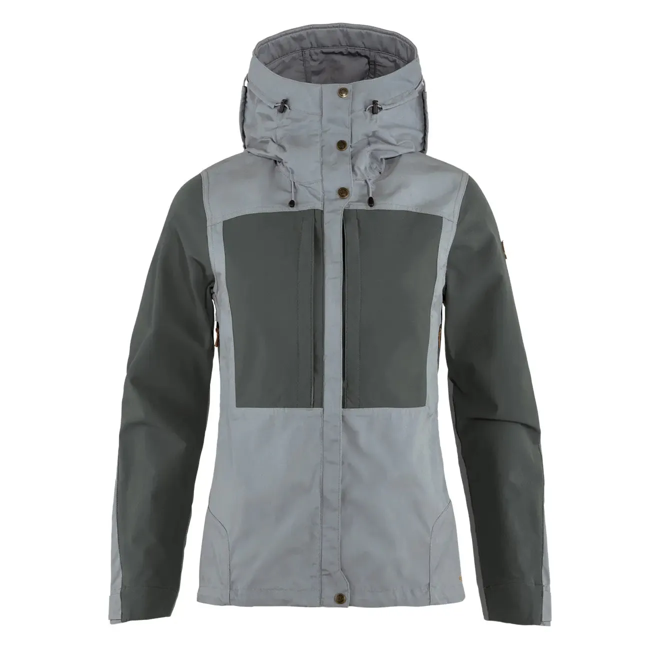 Fjallraven Womens Keb Jacket Flint Grey / Basalt