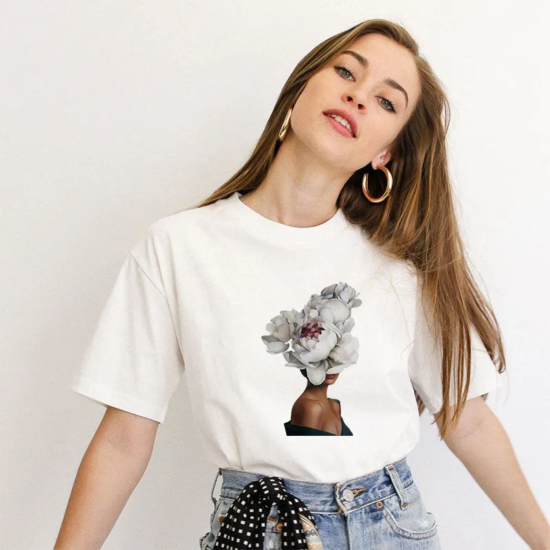 Flora Cotton Tee