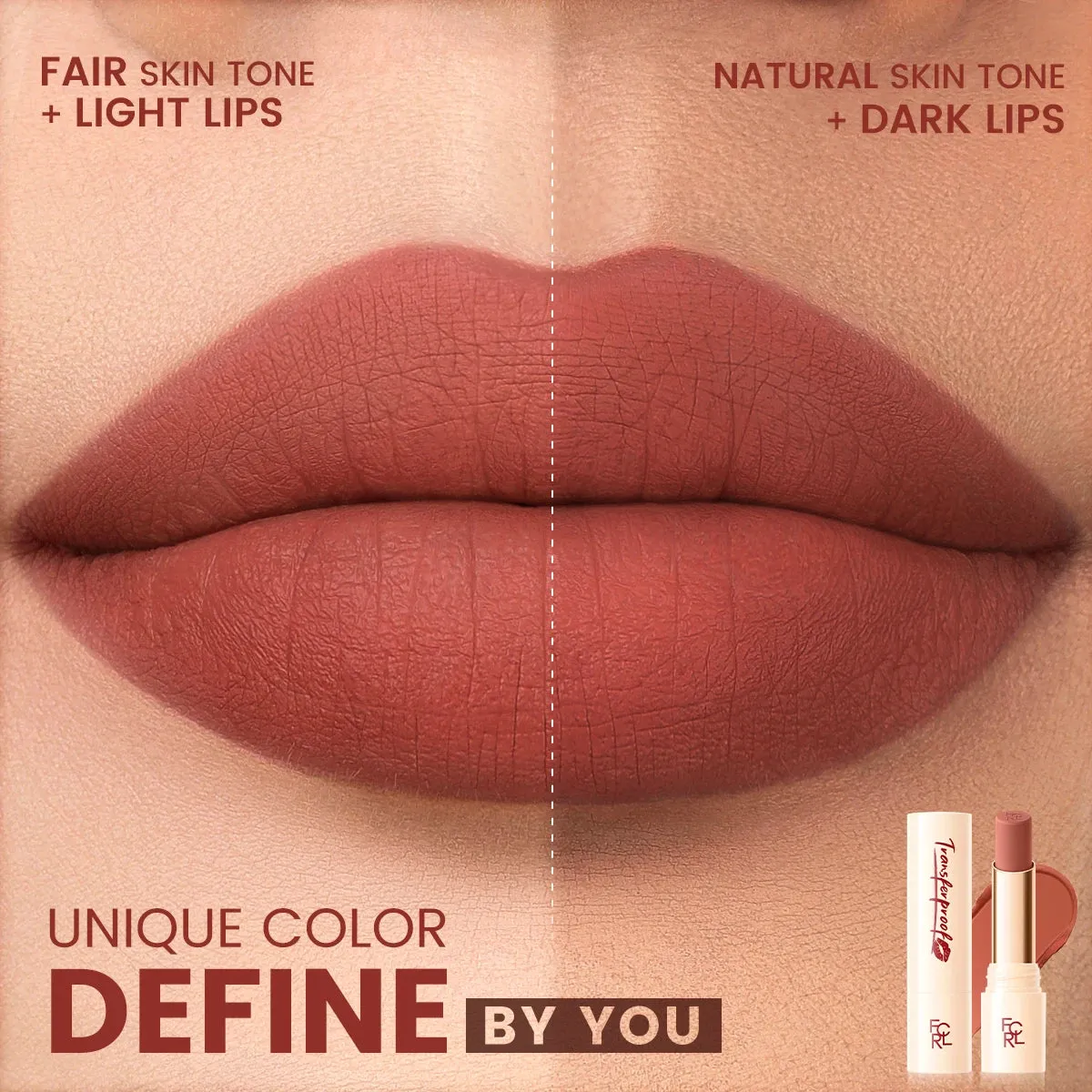 FOCALLURE Matte Lipstick, Lightweight, Waterproof, & Long-Lasting