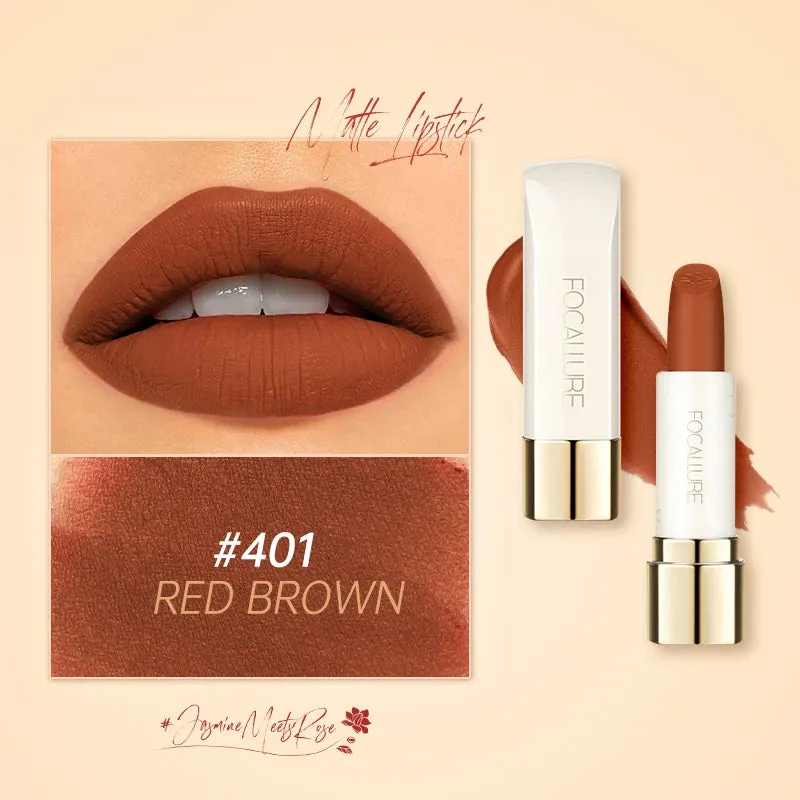 FOCALLURE Waterproof Natural Super Soft Matte Lipstick