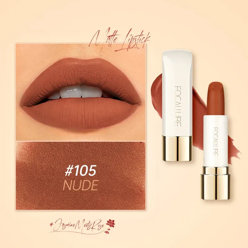 FOCALLURE Waterproof Natural Super Soft Matte Lipstick