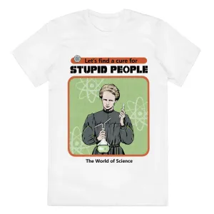 For Stupid People Cotton Tee