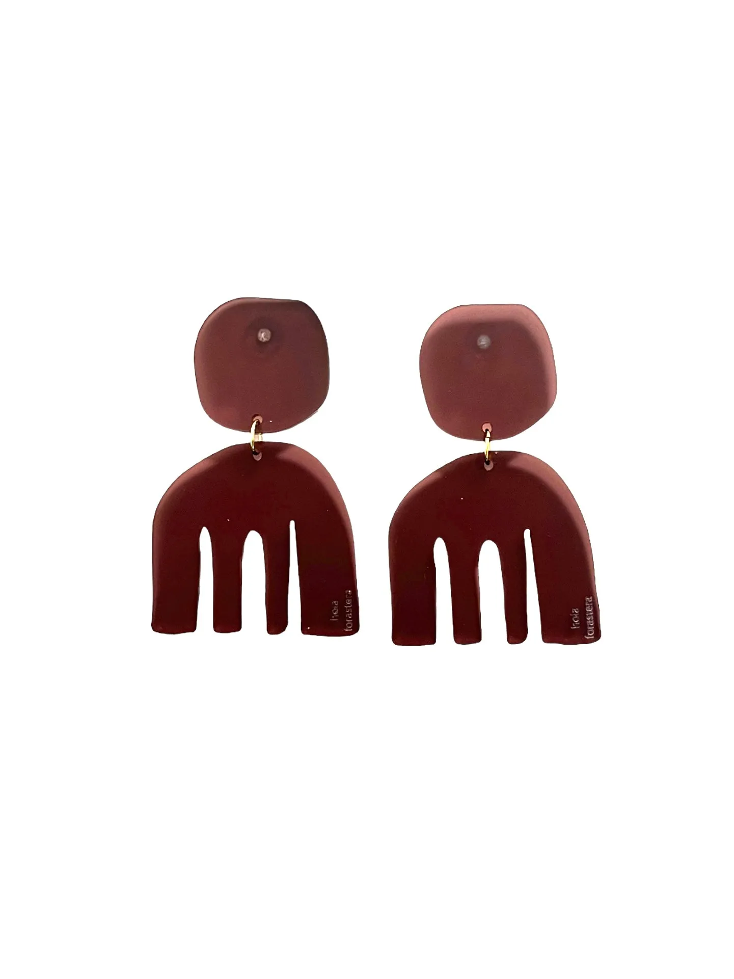 FORASTERA - Peineta Earrings
