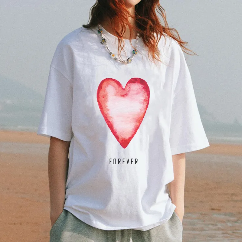 Forever Heart Cotton Tee