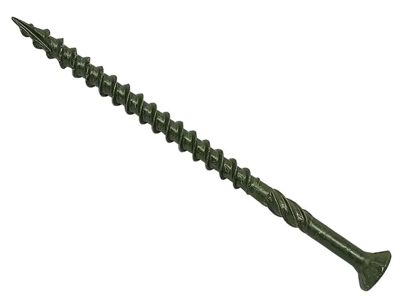ForgeFix Spectre Advanced Deck PZ Compatible Screw CSK Green 4.5 x 75mm Tub 1000