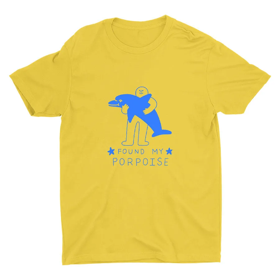 Found My Porpoise Printed T-shirt