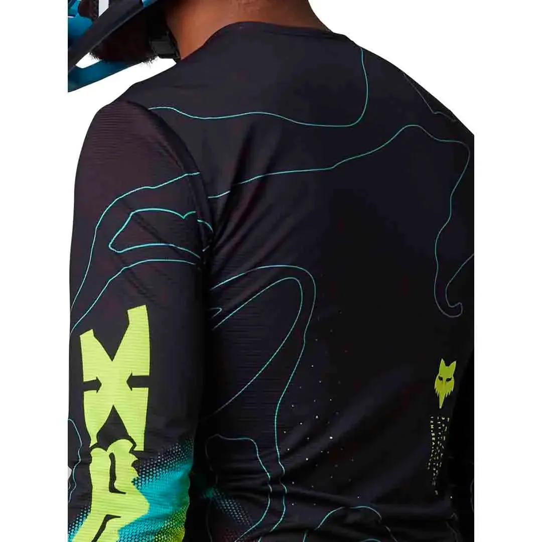 Fox FLEXAIR Lunar Jersey Black 2023