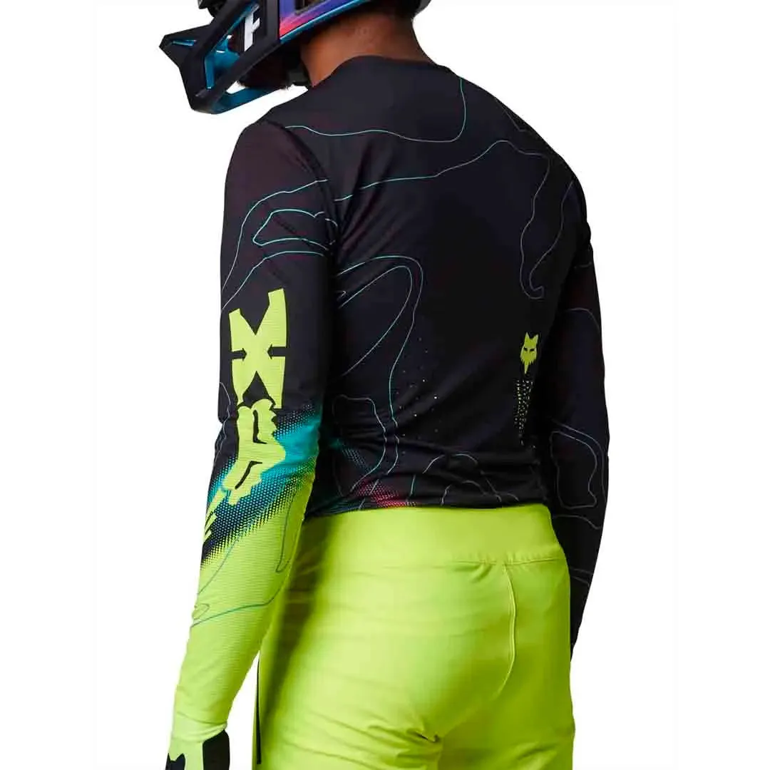 Fox FLEXAIR Lunar Jersey Black 2023