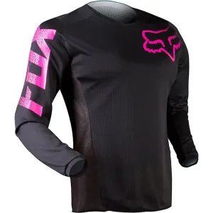 Fox Womens Blackout Jersey - Black/Pink