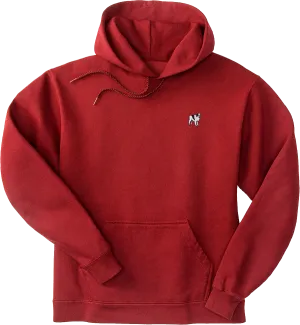 French Terry Fleece Embroidered Hoodie