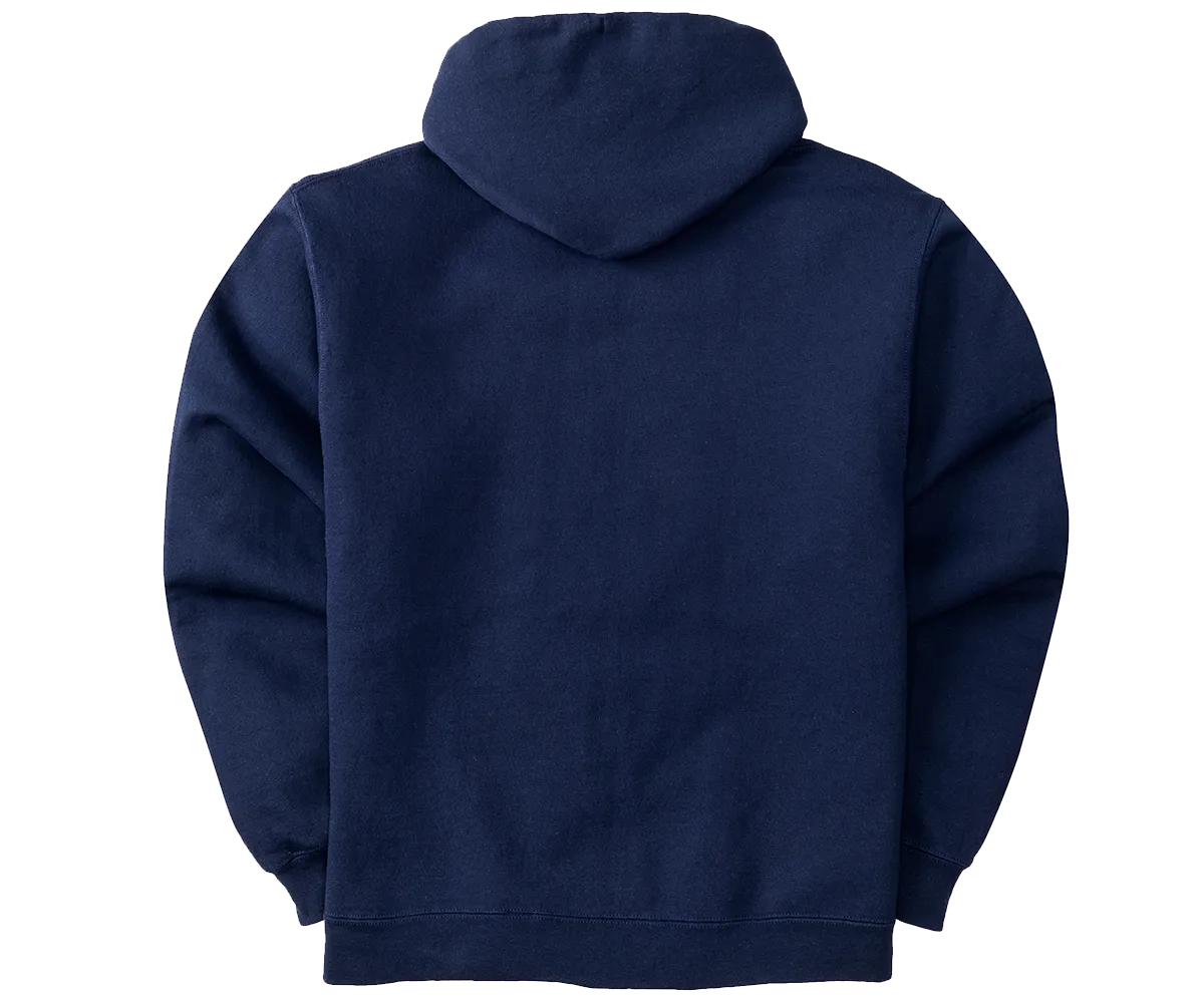 French Terry Fleece Embroidered Hoodie