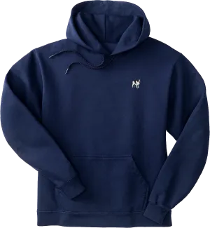 French Terry Fleece Embroidered Hoodie