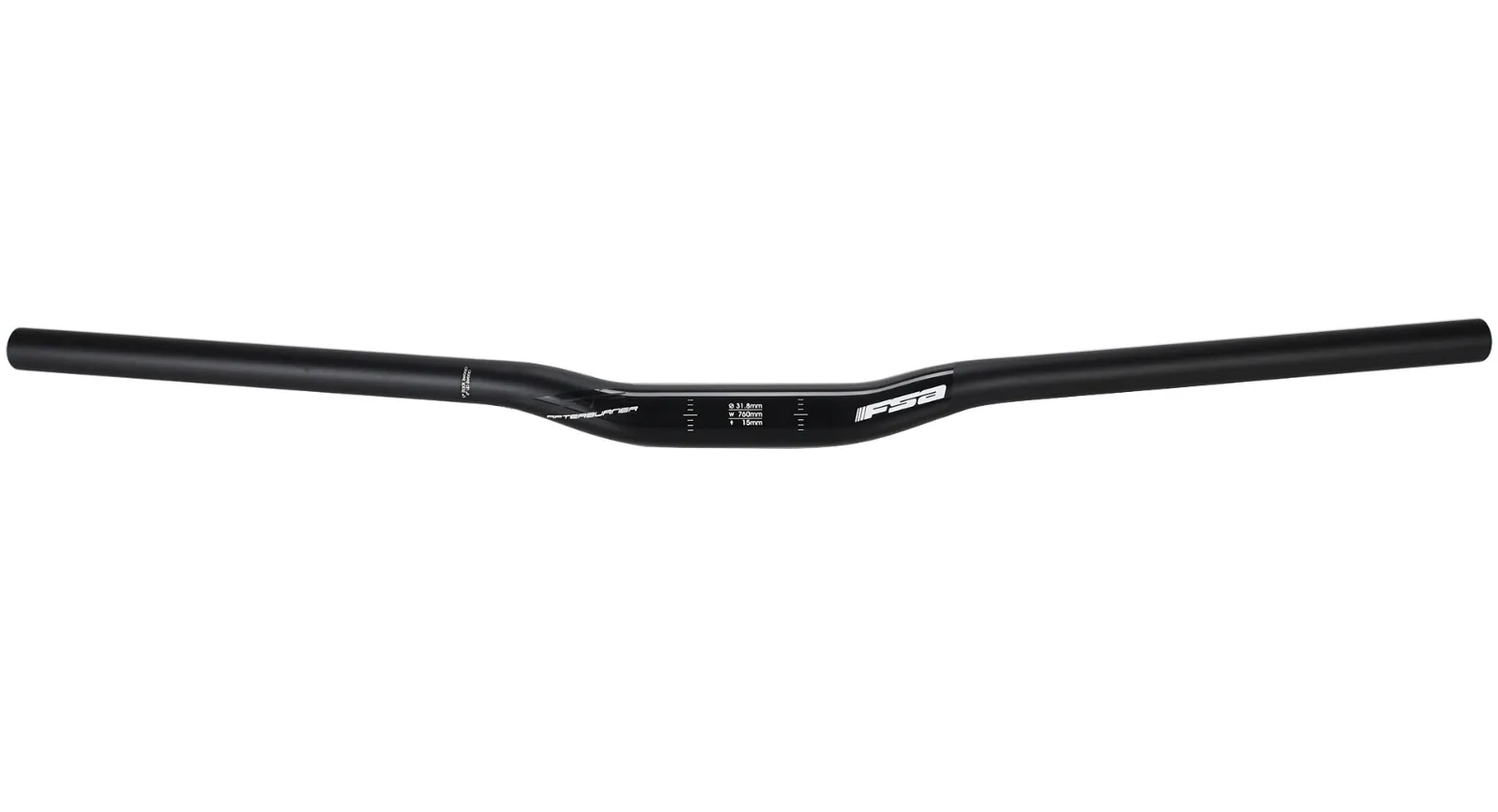 FSA Afterburner Low Riser MTB Bar - 680mm Width - 31.8mm - 15mm Rise