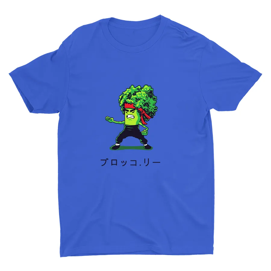 Funny Imagination Of Broccoli Cotton Tee