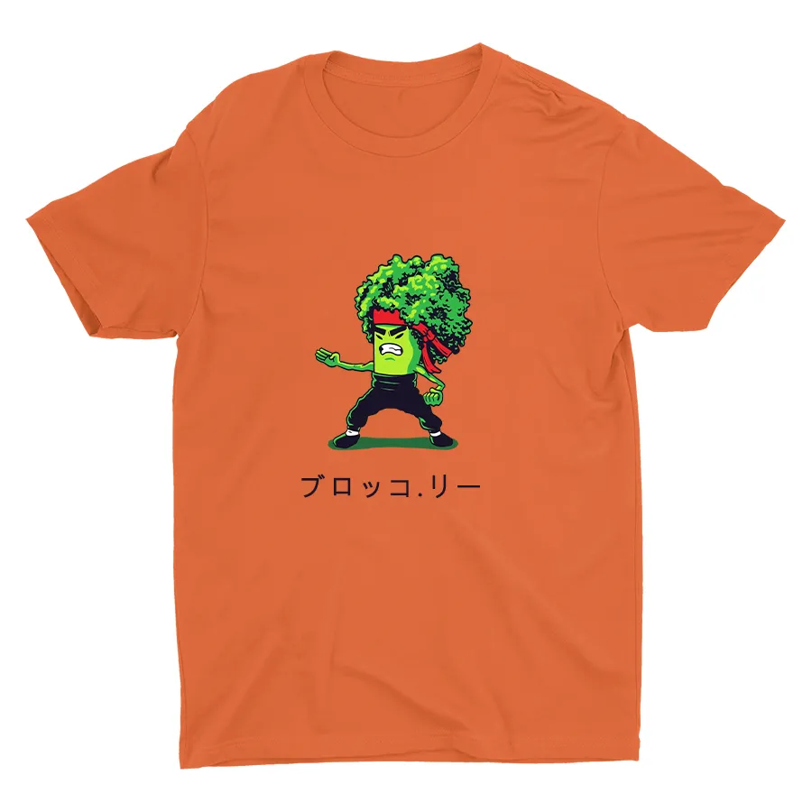 Funny Imagination Of Broccoli Cotton Tee