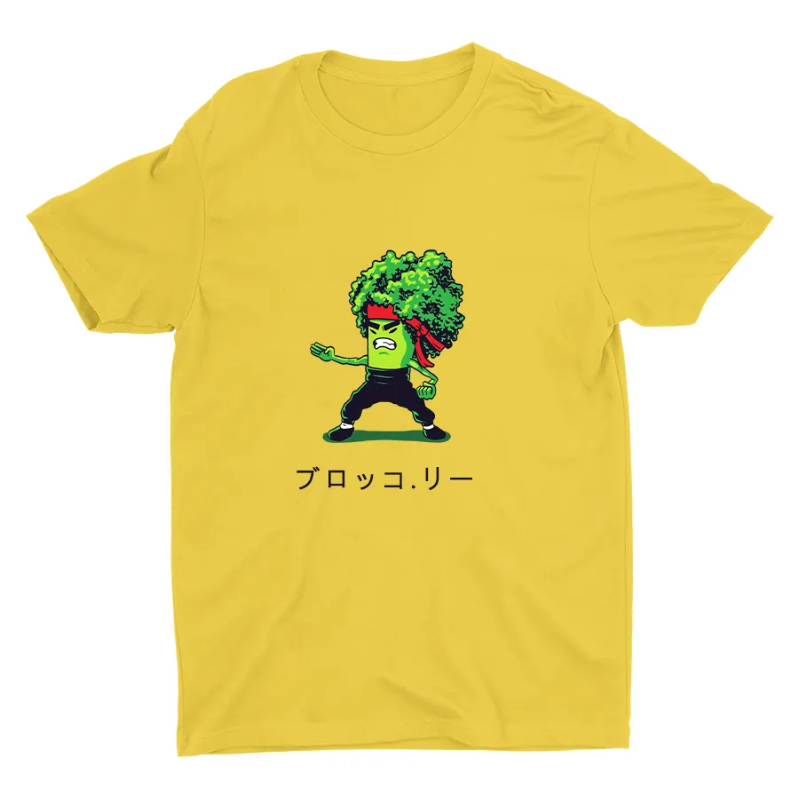 Funny Imagination Of Broccoli Cotton Tee