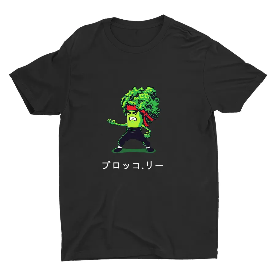 Funny Imagination Of Broccoli Cotton Tee