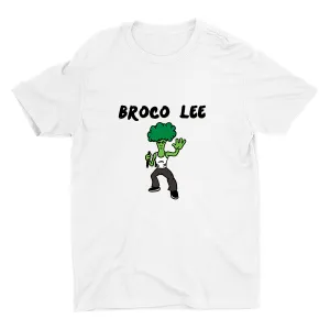 Funny "BROCO LEE" Printed Cotton Tee