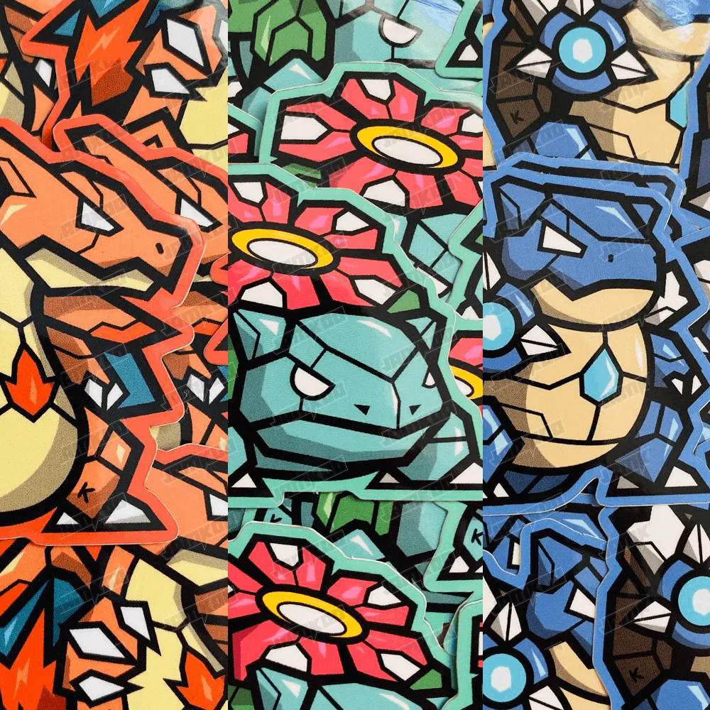 GEN1 Starter - 3 Sticker Pack