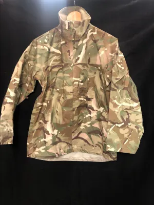 Genuine British Army MTP Camouflaged Waterproof Lightweight Jacket - 160/80