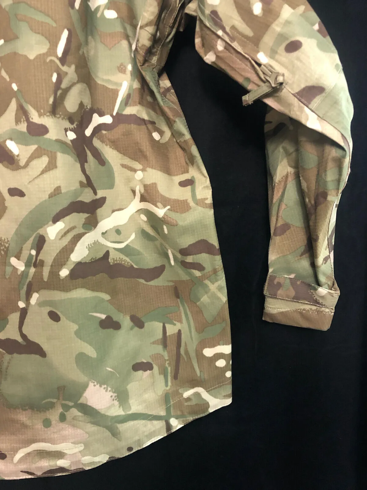 Genuine British Army MTP Camouflaged Waterproof Lightweight Jacket - 160/80