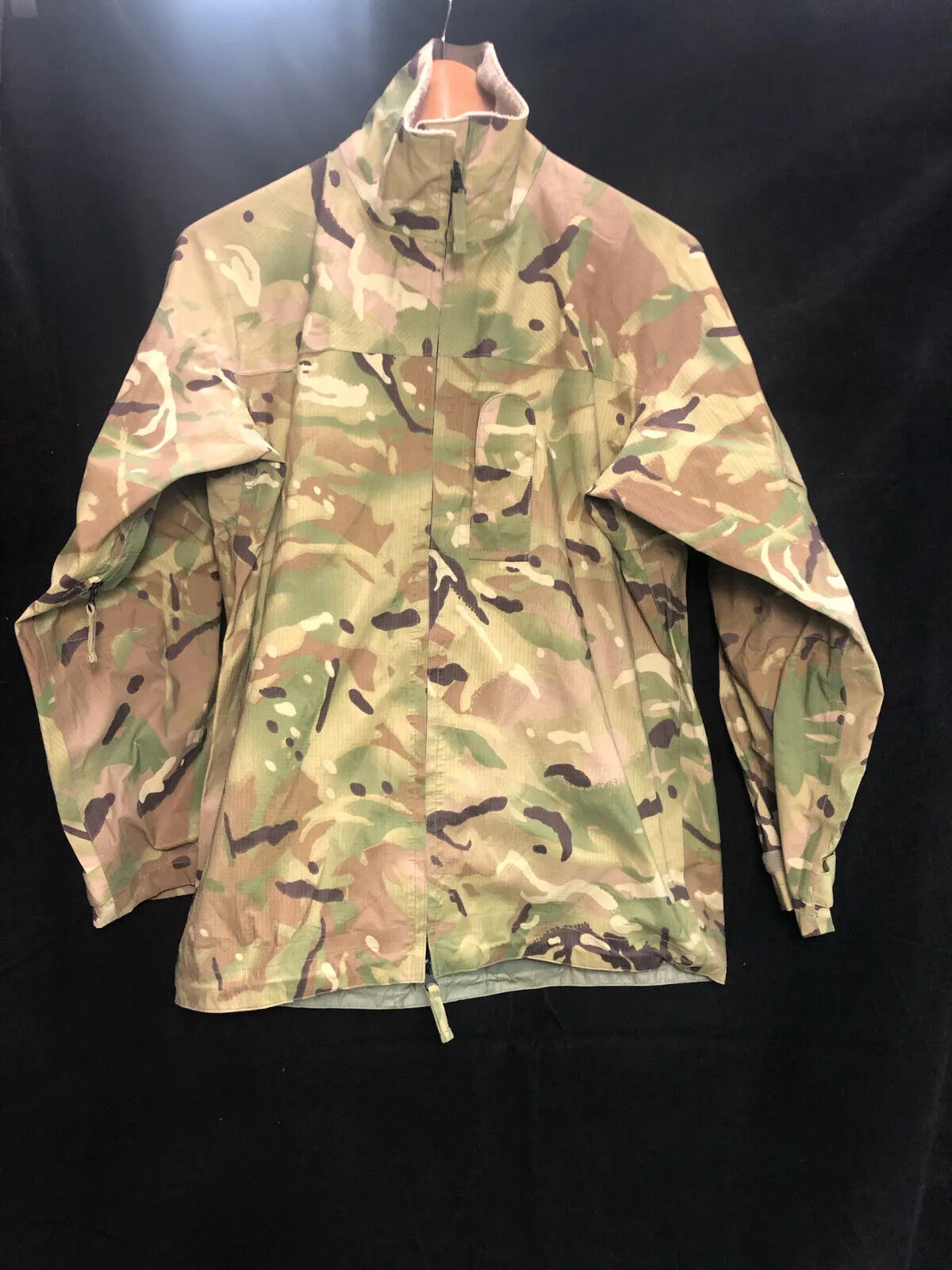 Genuine British Army MTP Camouflaged Waterproof Lightweight Jacket - 160/80