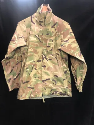 Genuine British Army MTP Camouflaged Waterproof Lightweight Jacket - 160/80