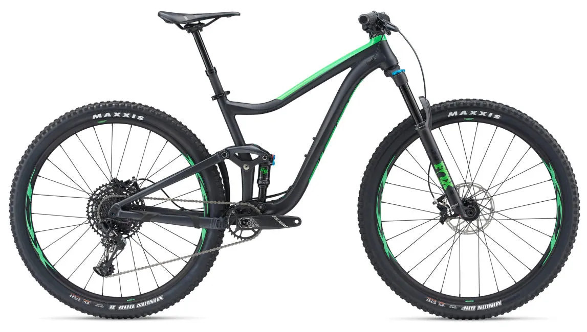 Giant Trance 29er 2 XL Metallic Black/Flash Green Mountain Bike