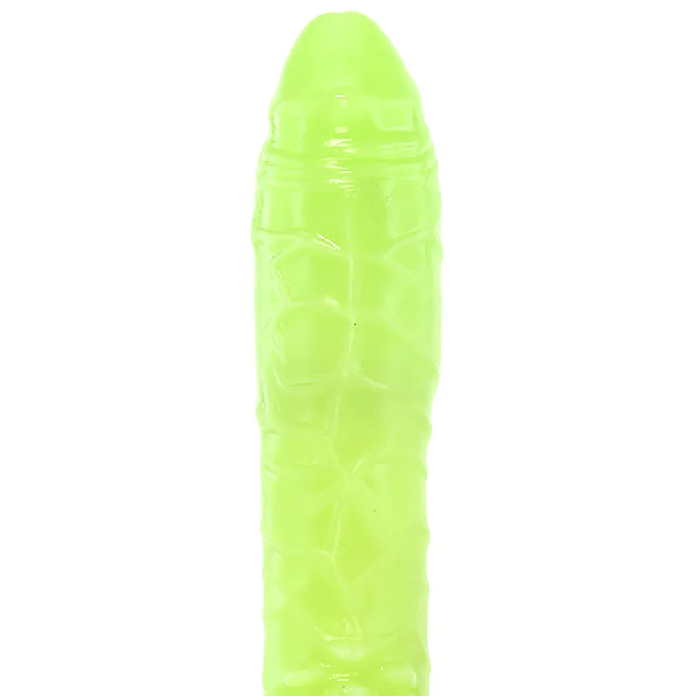 Glow-In-The-Dark Jelly Penis Vibe