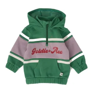 Goldie & Ace Hooded Panel Sweater