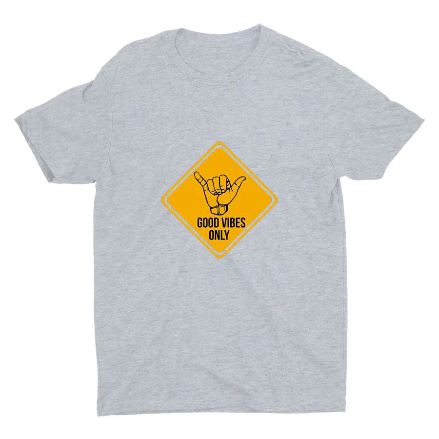 GOOD VIBES ONLY Cotton Tee