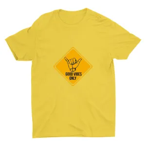 GOOD VIBES ONLY Cotton Tee