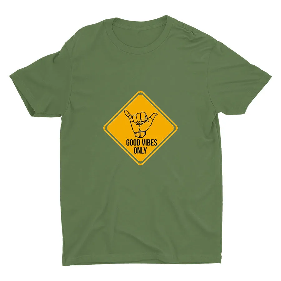 GOOD VIBES ONLY Cotton Tee