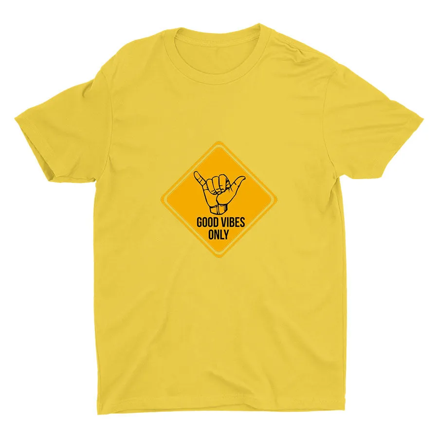 GOOD VIBES ONLY Cotton Tee