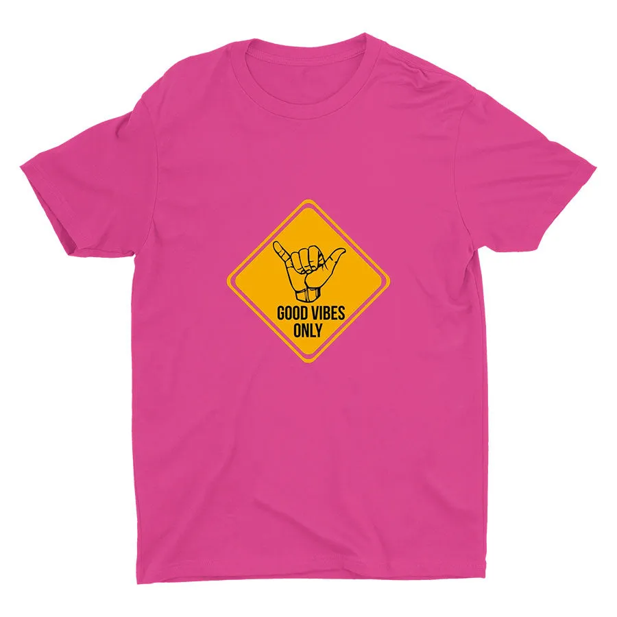 GOOD VIBES ONLY Cotton Tee