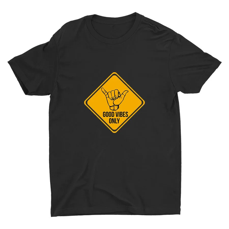 GOOD VIBES ONLY Cotton Tee