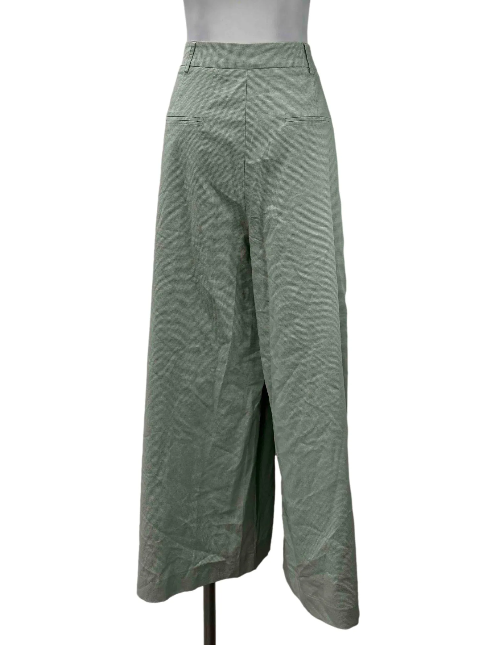 Green Pegged Pants