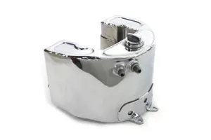 Harley Knucklehead Horseshoe Oil Tank - Early Style - Chrome