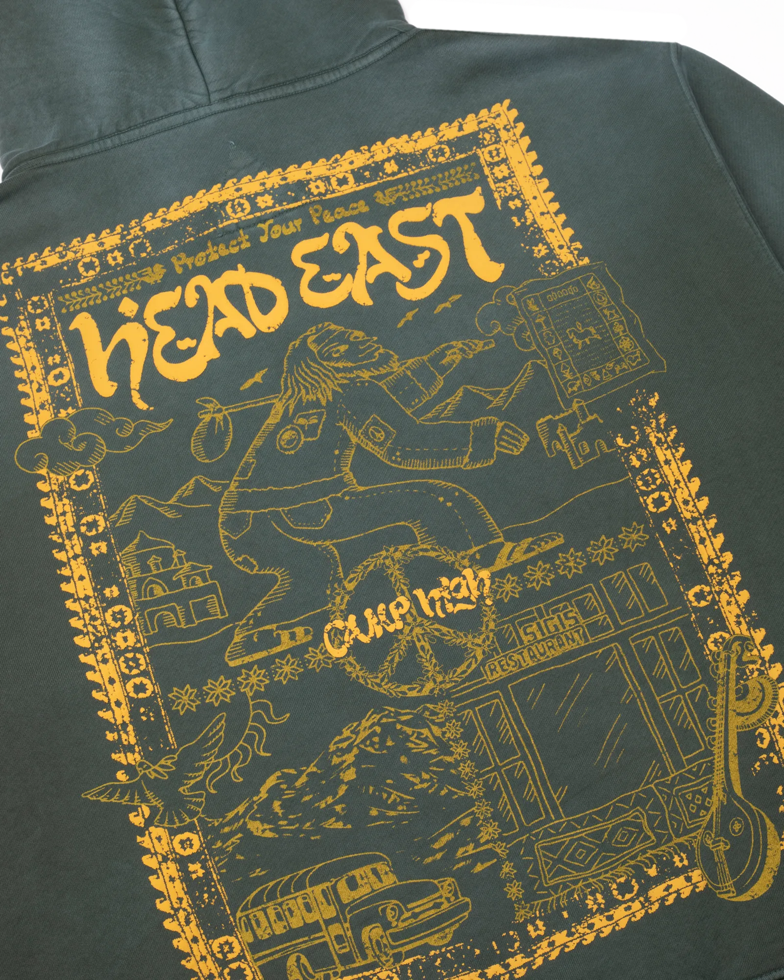 Head East Hoody (Basil)