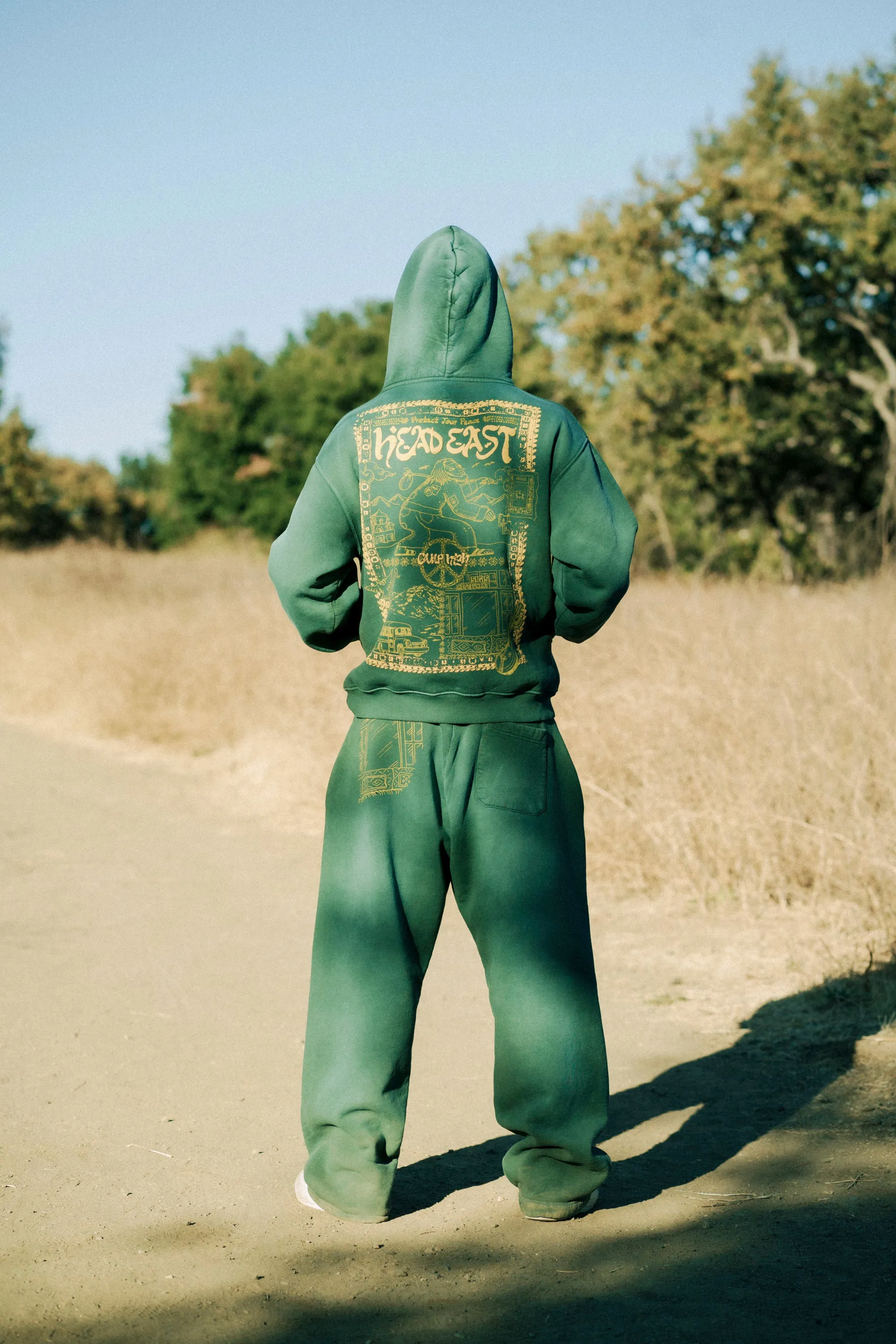 Head East Hoody (Basil)