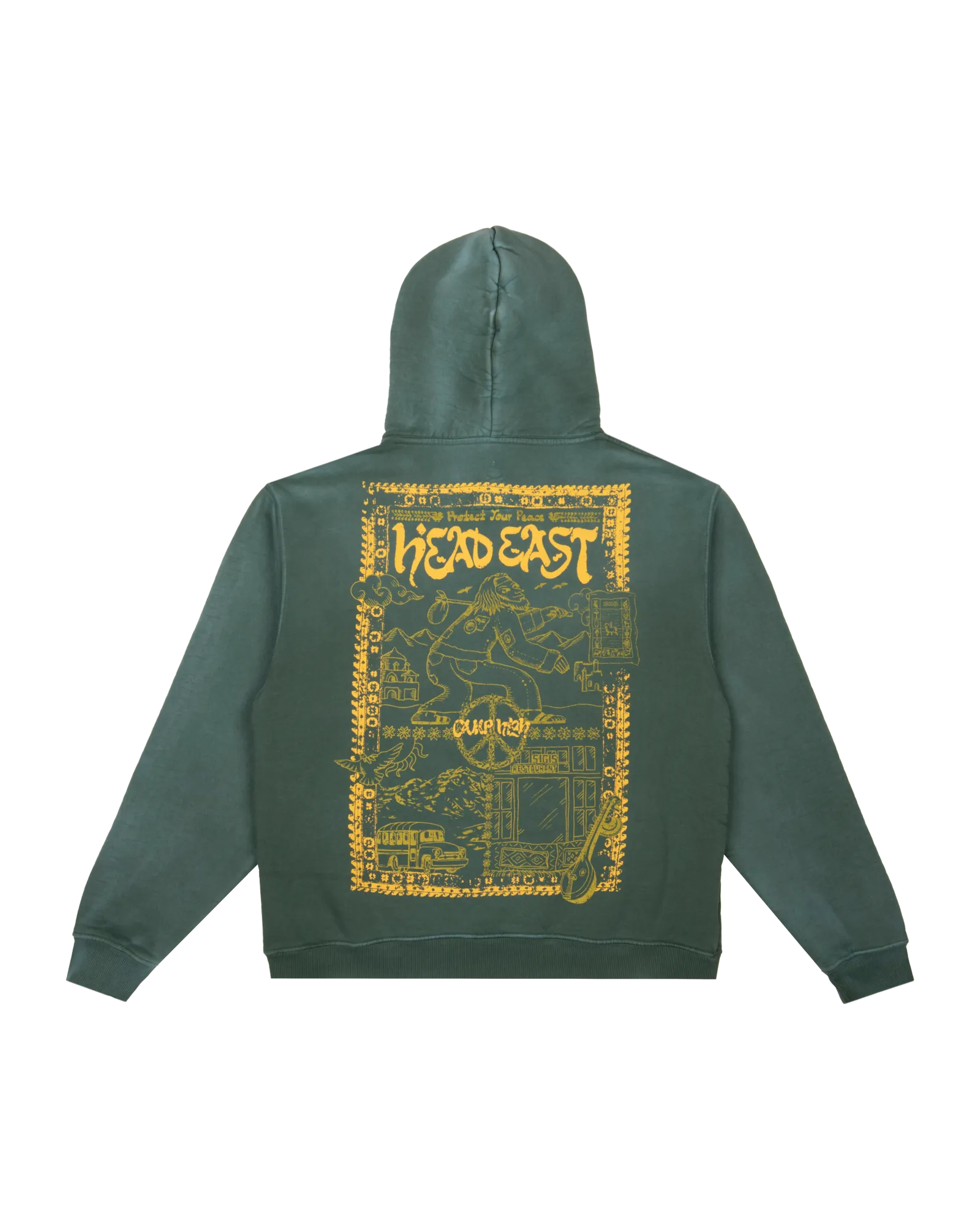 Head East Hoody (Basil)
