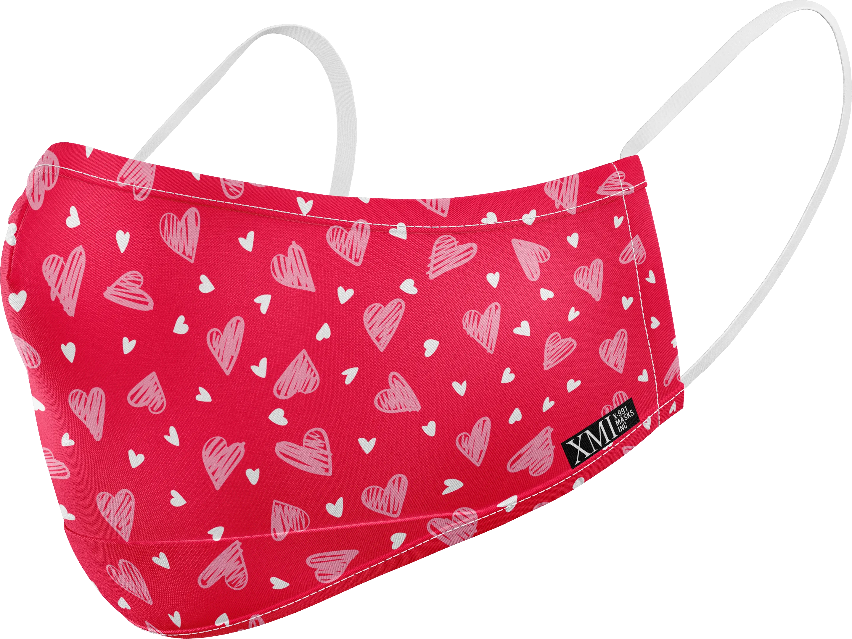 Heart printed mask for Kids