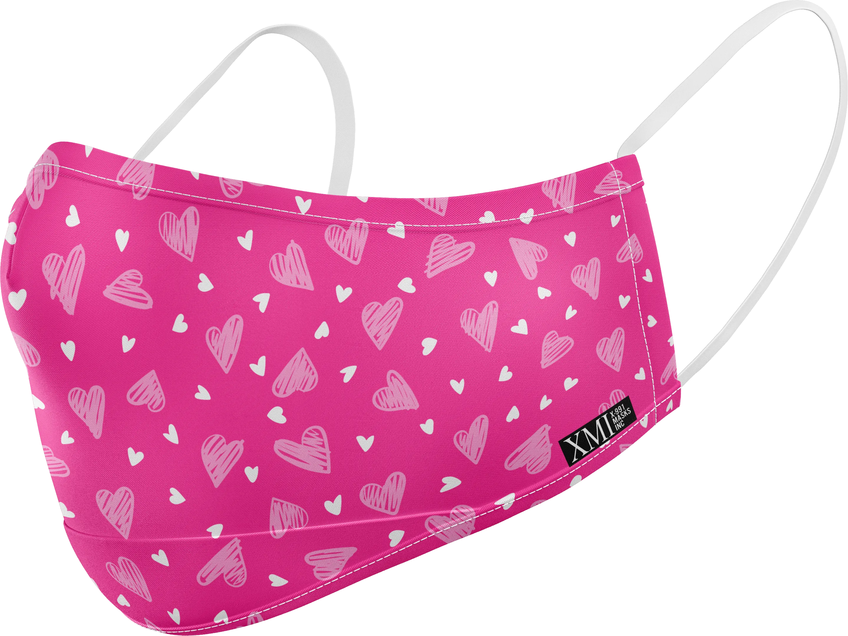 Heart printed mask for Kids