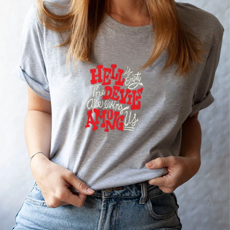 Hell Is Empty Cotton Tee