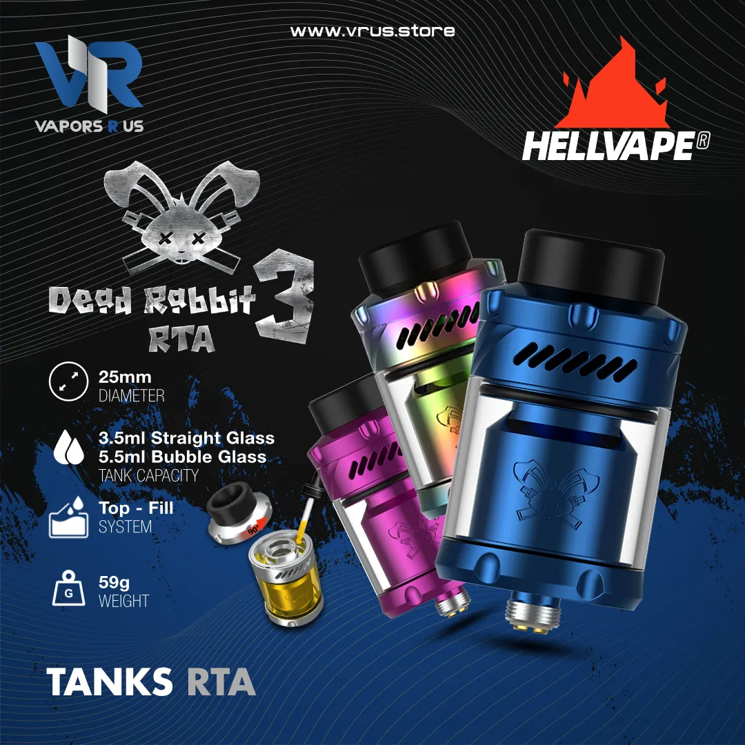 HELLVAPE Dead Rabbit 3 RTA 25mm