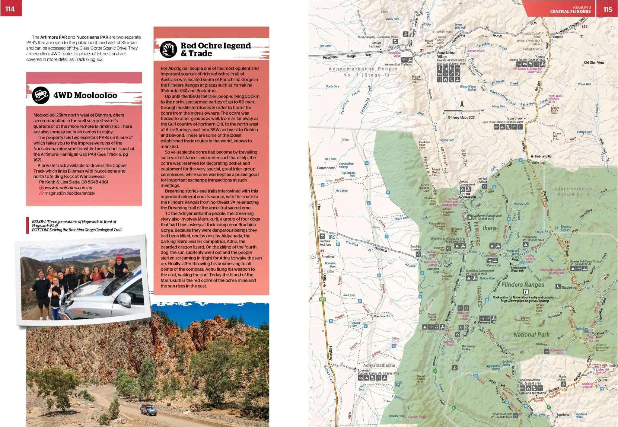 Hema Flinders Ranges Atlas and Guide