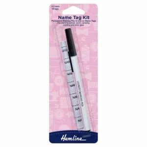 Hemline Name Tag Kit