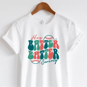 Hey Batter Batter Baseball T-shirt - CLEARANCE