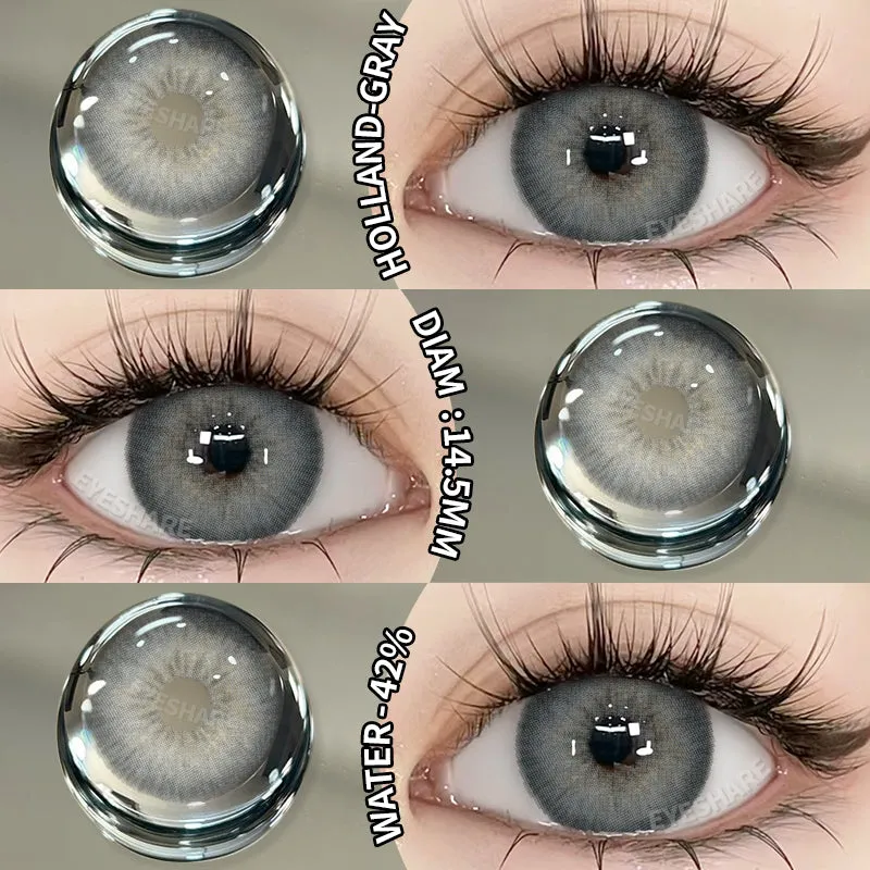 Holland Gray 1 Day Use I 14.5mm, 10 Pcs=5Pair