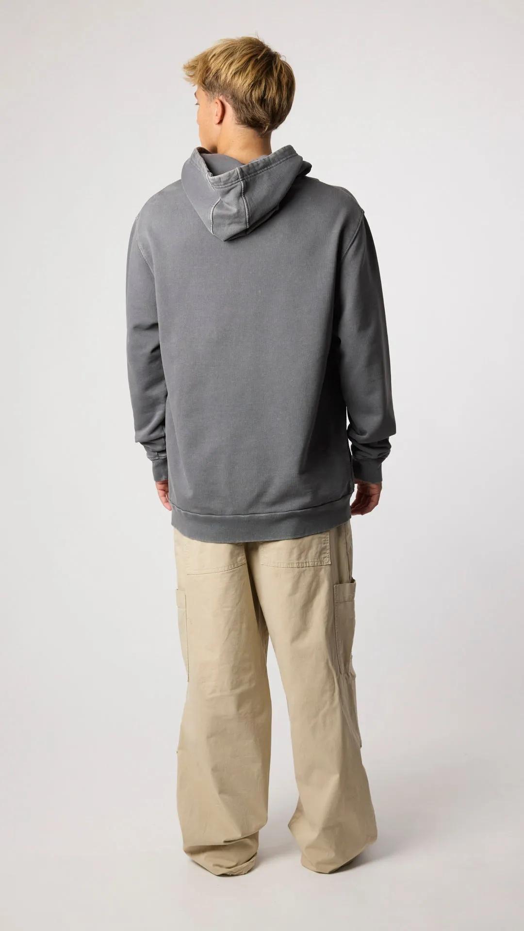 HOODIE ICONIC ASH